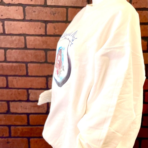 RARE 1/50 Stevie Nicks Sweatshirt Two Sided Where Dreams Unwind Crystal Ball Lg - Picture 6 of 9